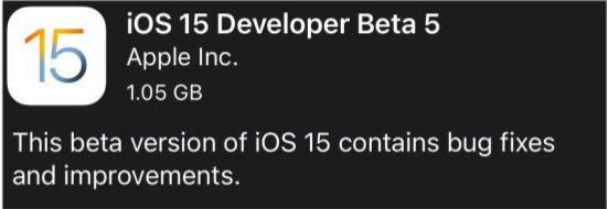 长汀苹果手机维修分享如何升级到iOS15.0 beta5 